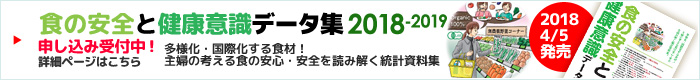 食の安全と健康意識データ集2018