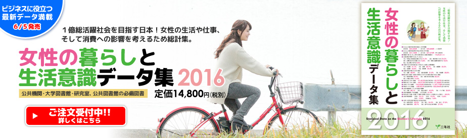 女性の暮らしと生活意識データ集2016